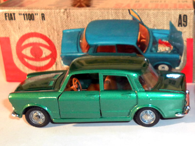 Mebetoys Fiat 1100R, Model #A-9